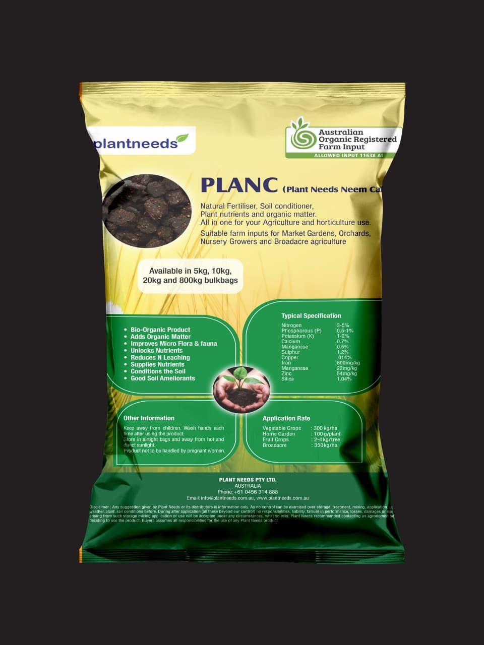 PLANC _ Plant Needs Neem Cake _